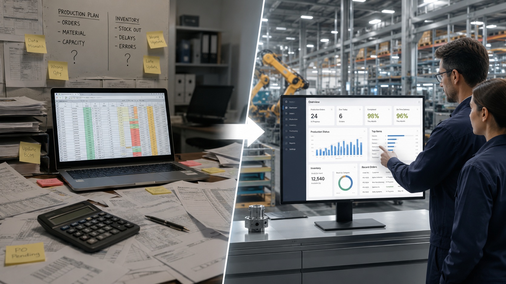 ERP vs. Spreadsheets
